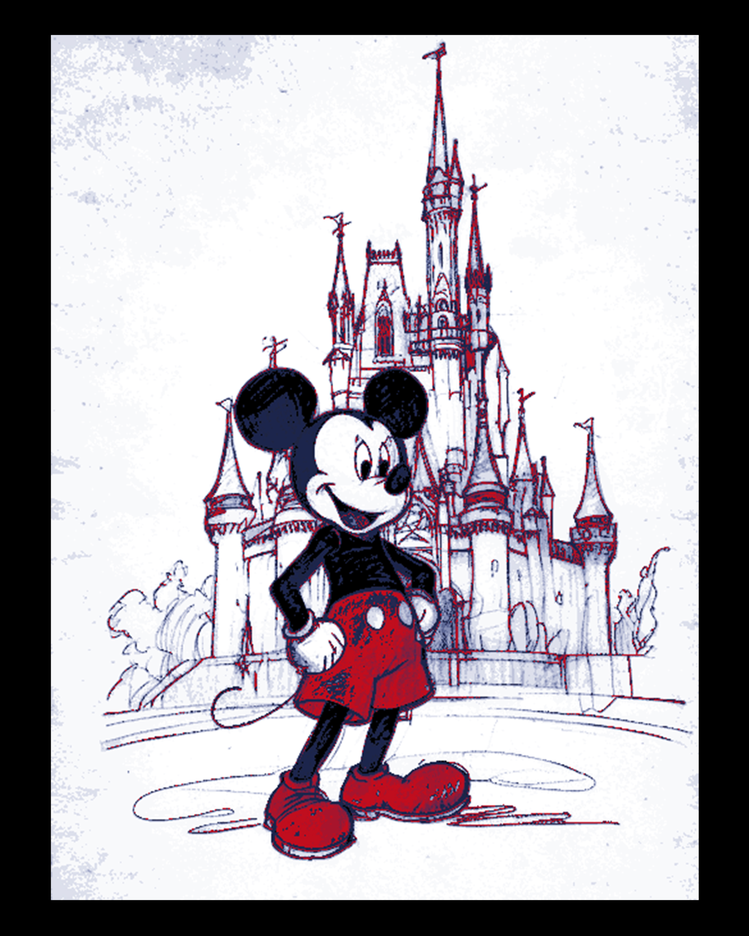 Tribute to Walt Disney and the world he created for us to Enjoy by BooneCo3d HueForge model: Tribute to Walt Disney and the world he created for us to Enjoy by BooneCo3d