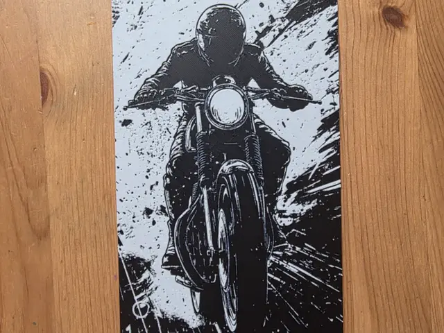 Motorbike Hueforge