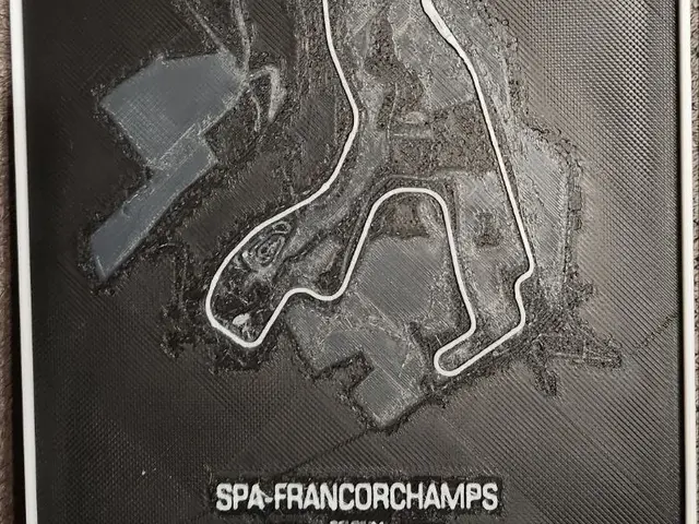 HueForge model: Spa-Francorchamps Circuit F1 - HueForge by keko