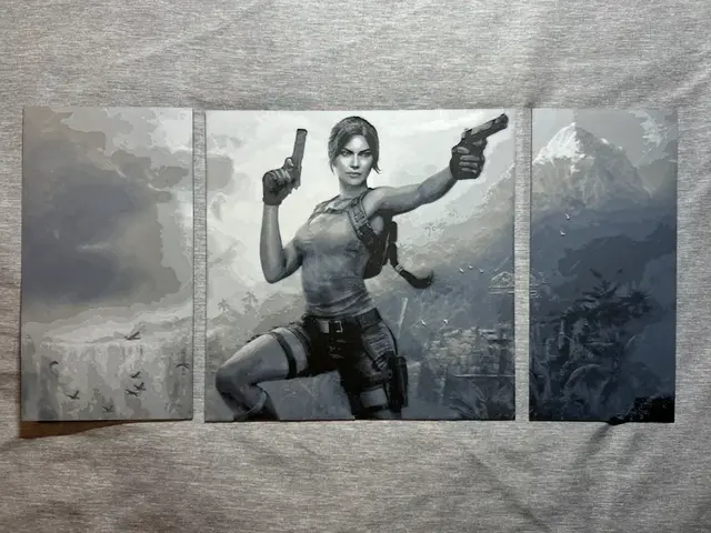 Lara Croft Tomb Raider Legacy of Atlantis 3-piece