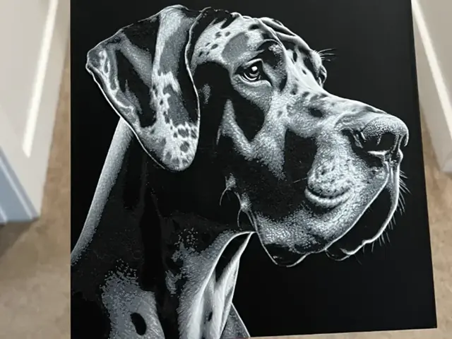 HueForge model: Great Dane Hueforge by RP47 Designs
