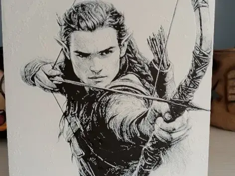HueForge model: Hueforge Legolas by Litolunar