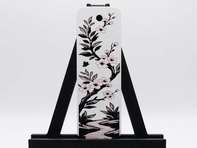 HueForge model: Cherry Blossom Bookmark by Welsh Maker