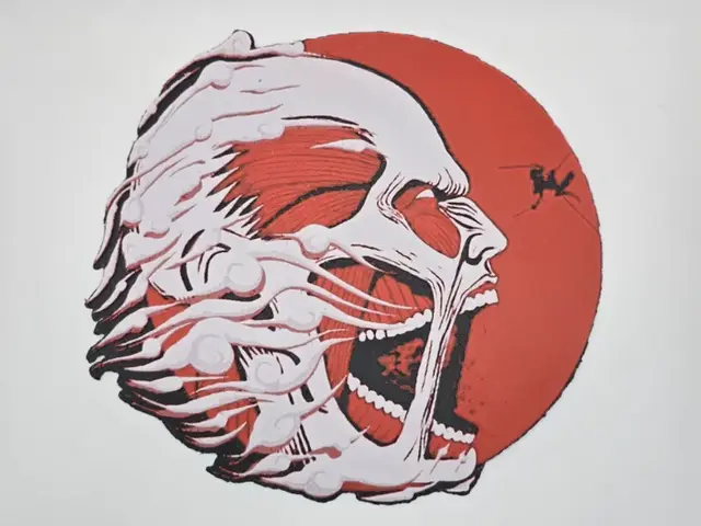 HueForge model: Attack on Titan by Kactus Fpv