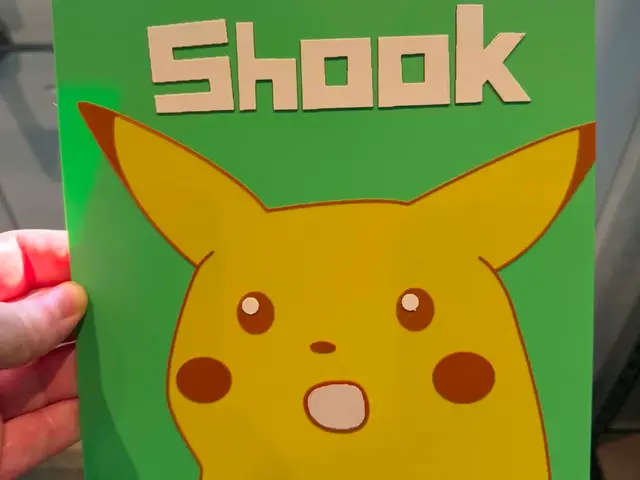 HueForge model: Pikachu Shook - Meme Hueforge by IslandLooter