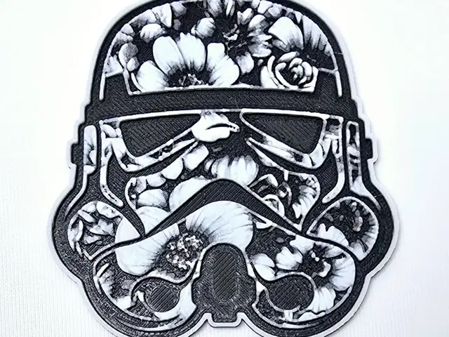 HueForge model: Stormtrooper Sticker by Aprilk6366