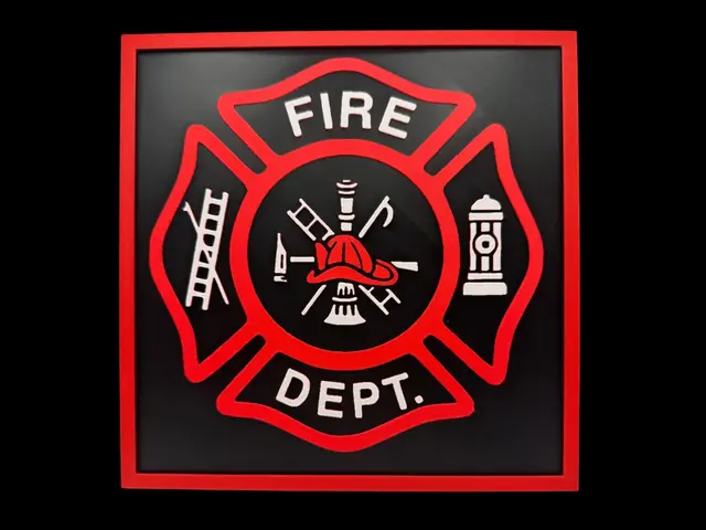 HueForge model: Fire Department Logo by Canadian Gamer