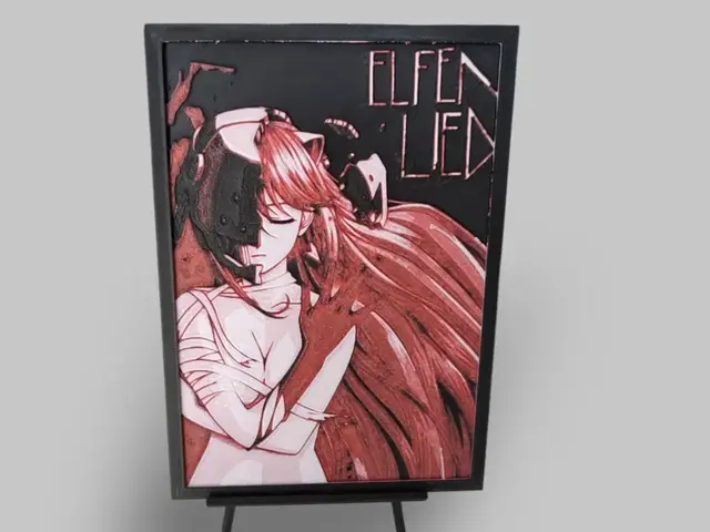 HueForge model: Elfen Lied Hueforge by 3DNesy