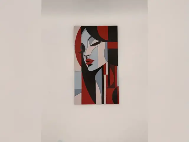 HueForge model: Deco Noir Red Muse hueforge print by Thadius