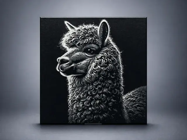 HueForge model: Alpaca by Aleksandr
