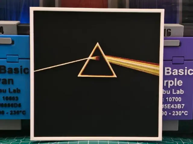 Pink Floyd "The Dark Side of the Moon" Album Art
