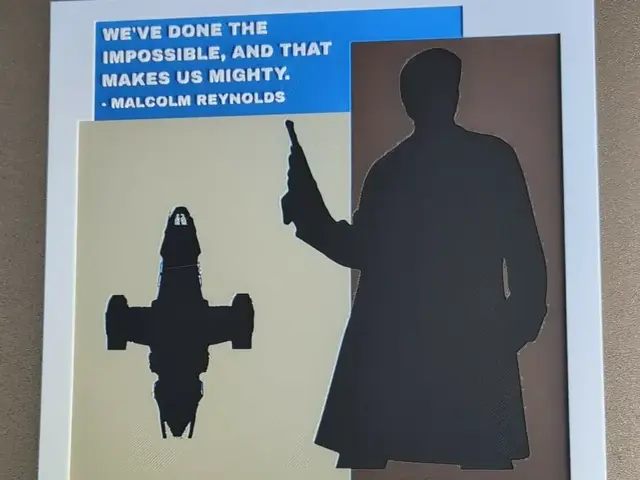 HueForge model: Done the Impossible - Firefly - Mal Reynolds by IslandLooter