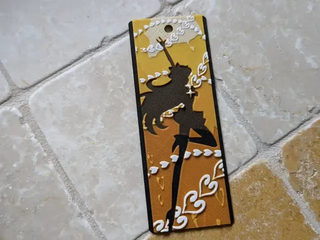 HueForge model: Sailor Venus Bookmark - Hueforge by suaimondi