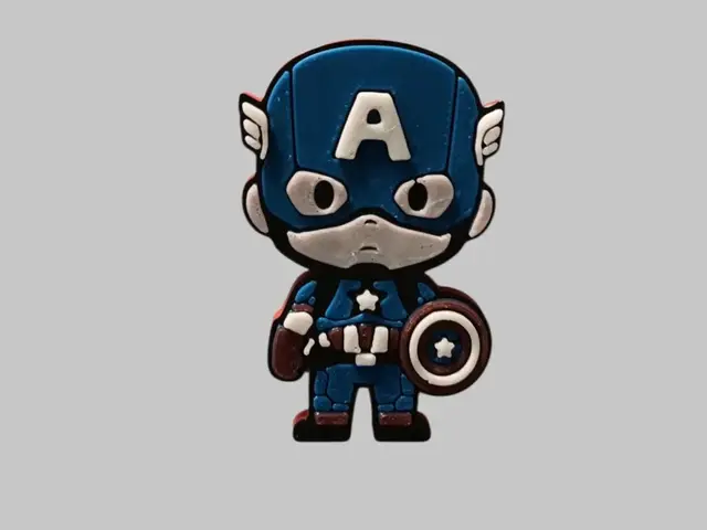 HueForge model: Captain america fridge magnet by 3DNesy