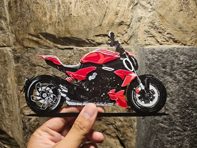 HueForge model: Ducati Diavel V4 Hueforge by Loki