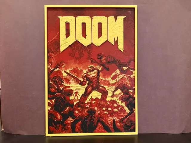 HueForge model: Doom 2016 Hueforge by Estiv