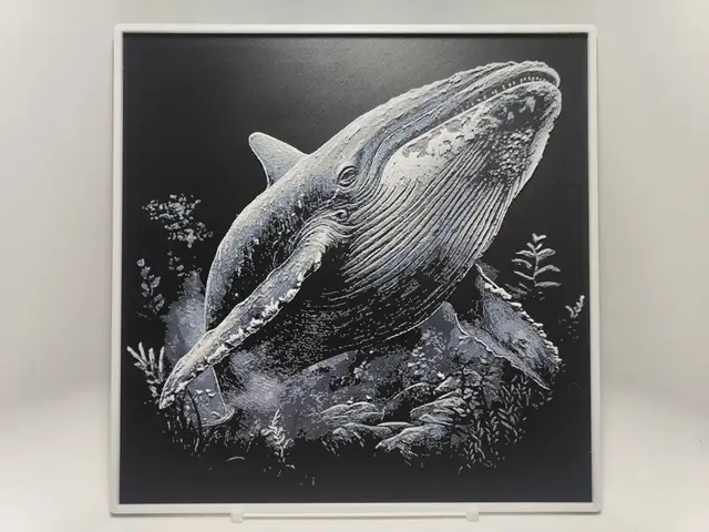 HueForge model: Whale - Hueforge by BeaN