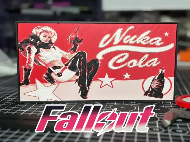 HueForge model: Fallout - Nuka Cola Girl HueForge by Hush | PixelFF