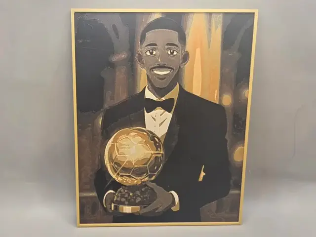 HueForge model: Ousmane Dembélé  Ballon d’Or - HueForge by keko