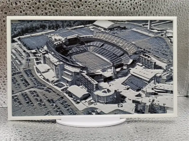 HueForge model: New England Patriots – Gillette Stadium Hueforge by Borishotch Industries