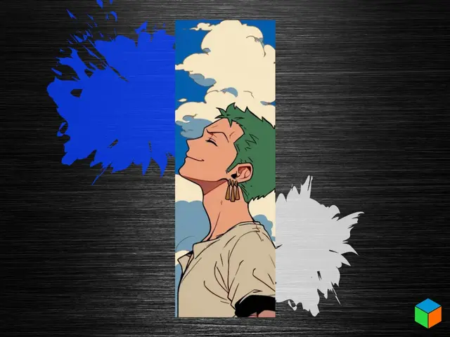 HueForge model: Retro Zoro Bookmark by 3D Prints By Vic