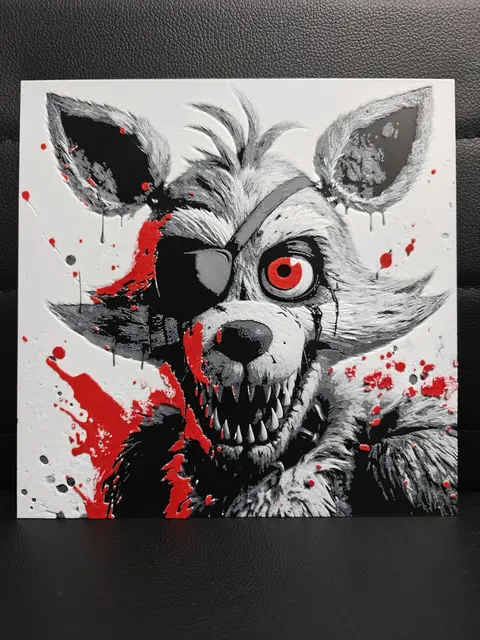 HueForge model: Foxy The Pirate Fox fnaf by TheHueforgeLady