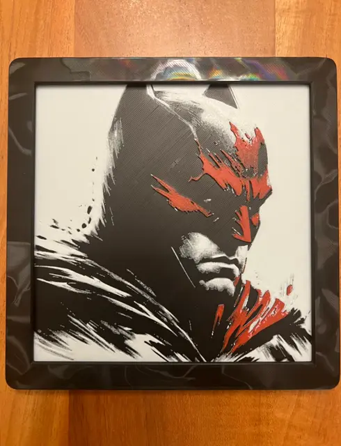 HueForge model: Batman(Ben Affleck Version) by JustBe 3D Printing