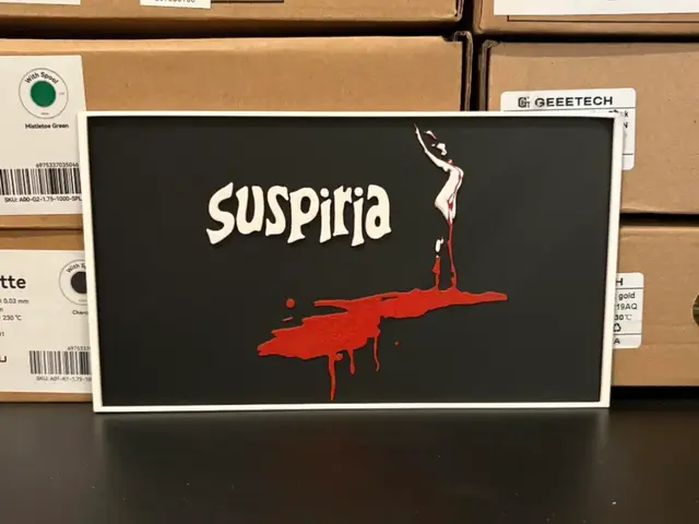 HueForge model: Suspiria Hueforge by Estiv