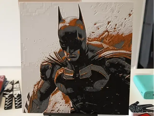 HueForge model: Batman Hueforge DC by 3DNesy
