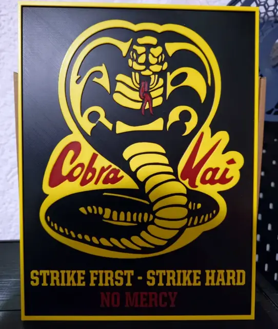 HueForge model: Cobra Kai  (HueForge) by Asgar3D