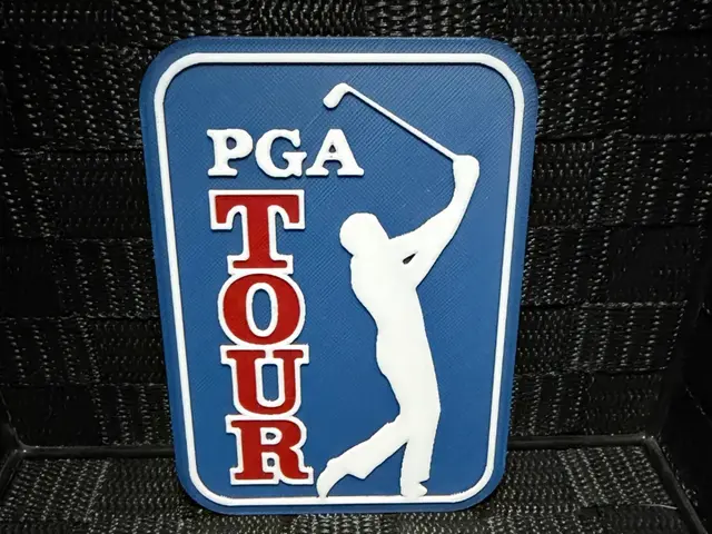 HueForge model: PGA Logo - Hueforge by JoDau