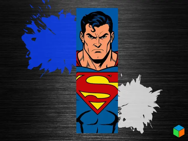 HueForge model: Superman in 5 Filaments — This Week's Bookmark Drop by 3D Prints By Vic