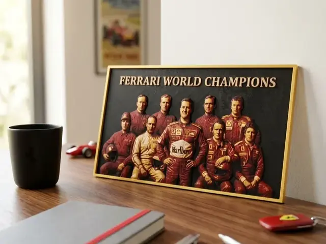 HueForge model: Ferrari World Champions - HueForge by keko