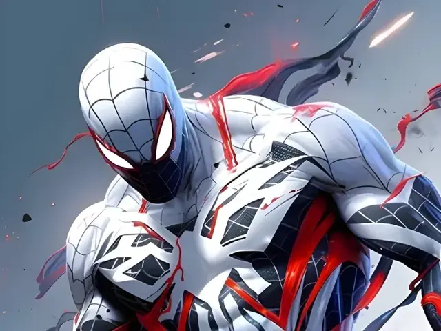 HueForge model: Spider-Man Anti-Venom Hueforge by 3D Gallery Realm