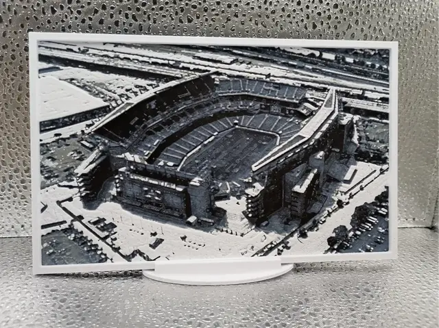 HueForge model: Philadelphia Eagles – Lincoln Financial Field by Borishotch Industries