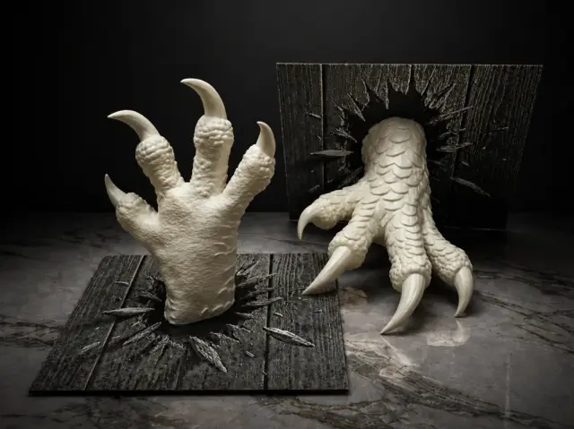 HueForge model: Wallbreaker Claw by Aleksandr