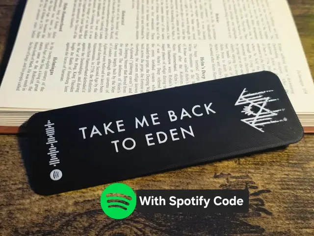 HueForge model: Sleep Token Album Bookmark - Take Me Back To Eden by N0vA Designs