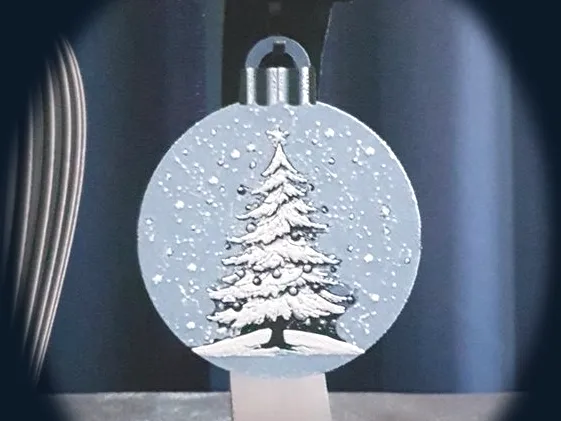 Christmas Tree Ornament, Hueforge by Dame Jo HueForge model: Christmas Tree Ornament, Hueforge by Dame Jo