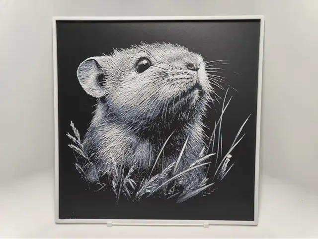 HueForge model: Hamster - Hueforge by BeaN