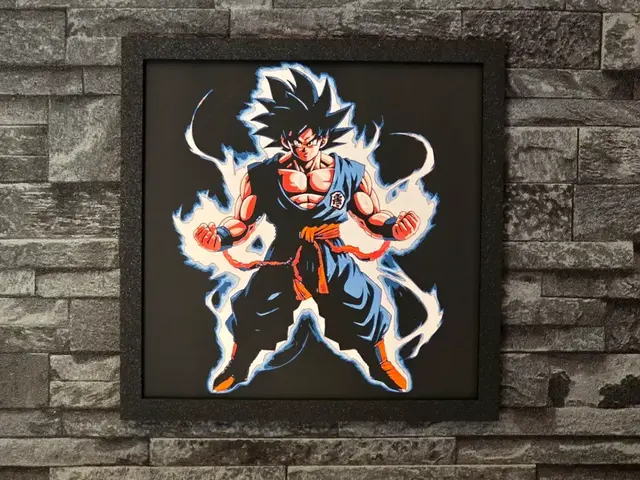 HueForge model: Hueforge Dragon Ball Z by StefBull85