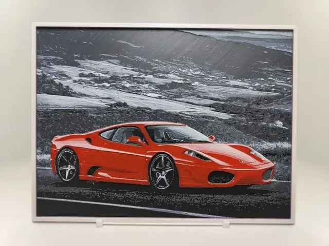 HueForge model: Ferrari 360 Modena - Hueforge by BeaN