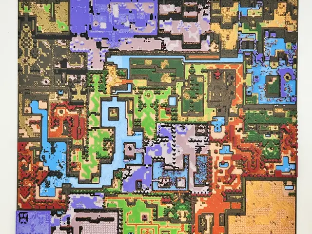 HueForge model: Oracle of Seasons Holodrum Map HueForge by CreativeDestructions
