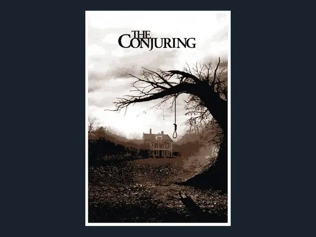 HueForge model: The Conjuring (Movie Poster - HueForge) by HugheCraft