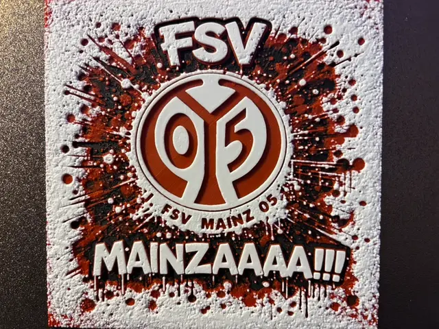 HueForge model: FSV Mainz 05 Graffiti Hueforge by Reeftank&more