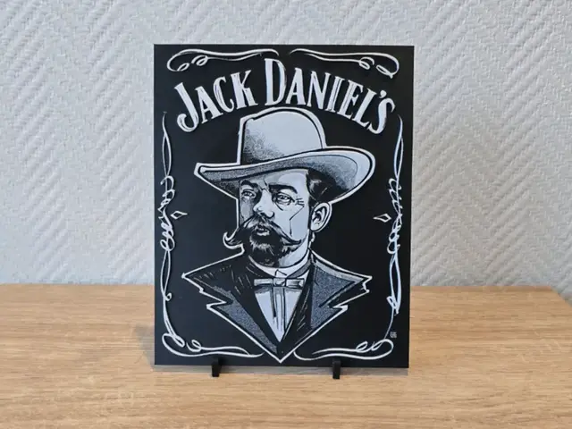 HueForge model: Jack Daniel's Hueforge by Kactus Fpv