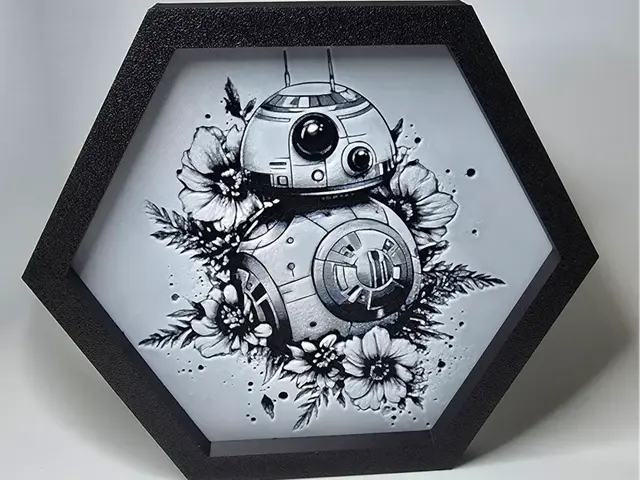 HueForge model: BB-8 Hueforge by Aprilk6366