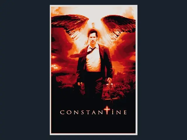HueForge model: Constantine (Movie Poster - HueForge) by HugheCraft