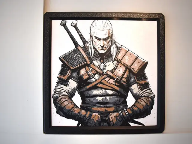 HueForge model: Witcher Hueforge by Chris B