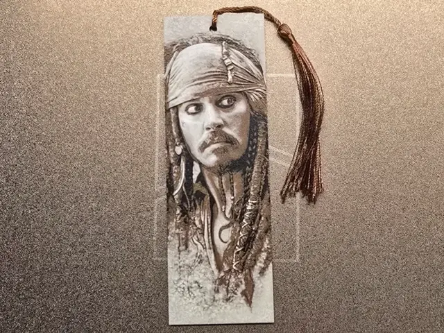 HueForge model: Marque page Jack Sparrow by 3D-Mentiel