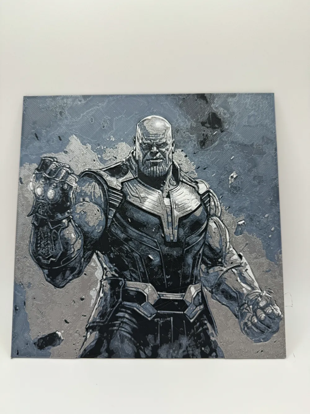Thanos - Marvel Hueforge by Canadian Gamer HueForge model: Thanos - Marvel Hueforge by Canadian Gamer